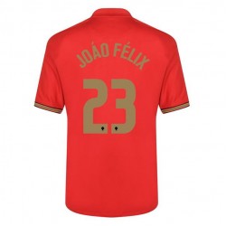 Camisola Portugal Joao Felix 23 Equipamento Primeiro Euro 2020 Manga Curta